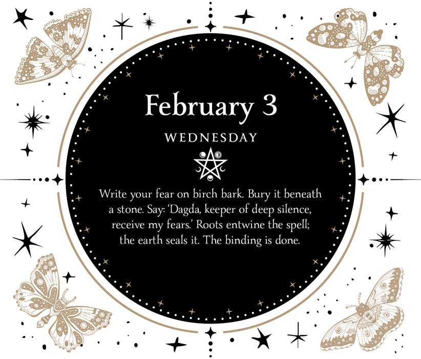 Witch Calendar Daily Magick 2027 Page-A-Day Calendar