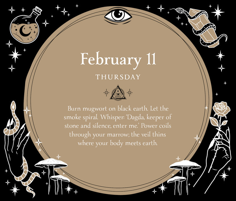 Witch Calendar Daily Magick 2027 Page-A-Day Calendar