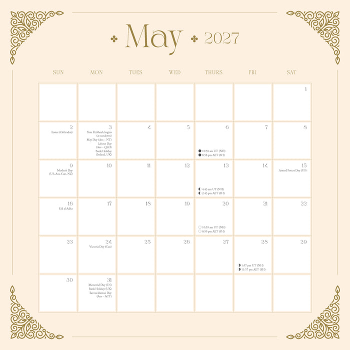 Fairytale 2027 Square Wall Calendar