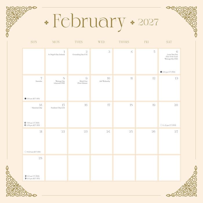 Fairytale 2027 Square Wall Calendar