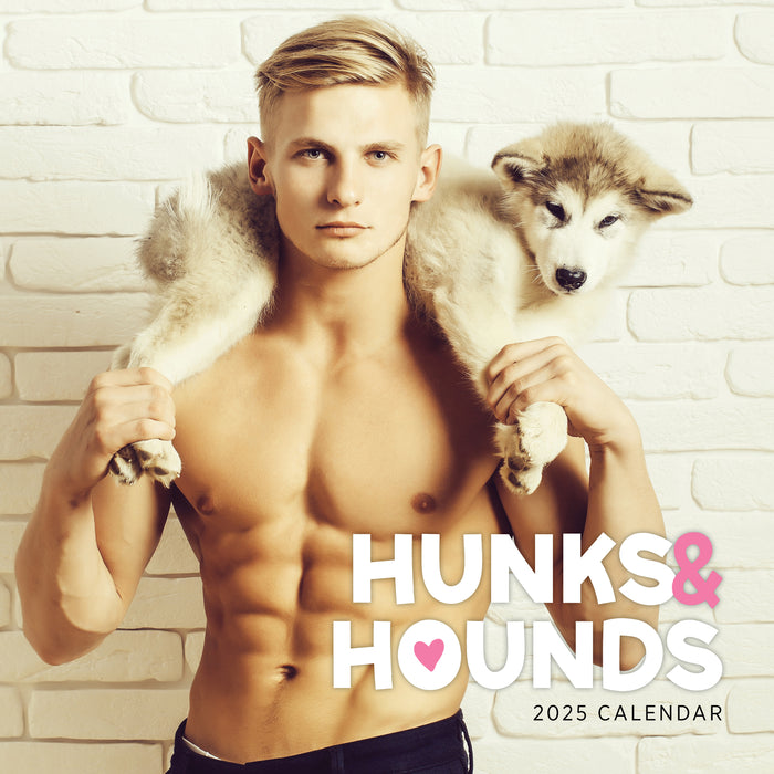 2025 Hunks and Hounds Wall Calendar
