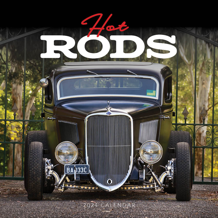 2024 Hot Rods Wall Calendar — Calendar Club