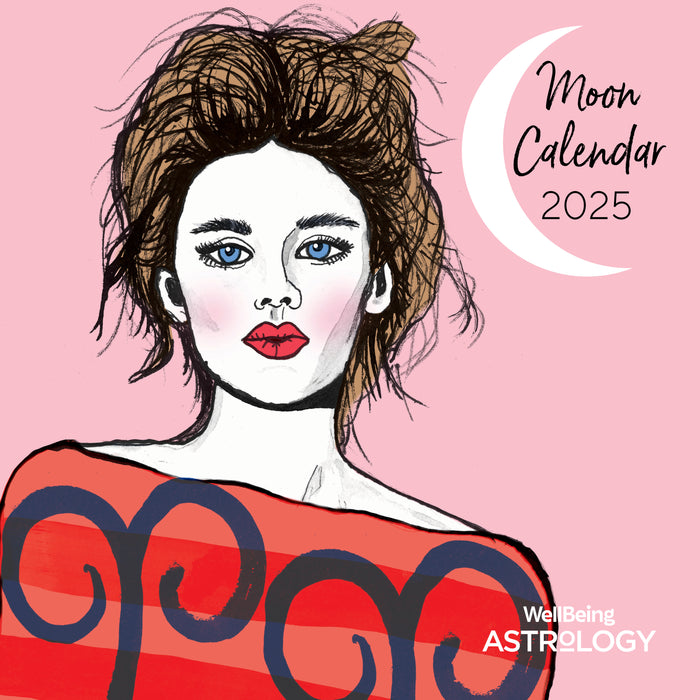 2025 Wellbeing Astrology Wall Calendar