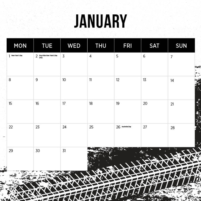 2024 Big Rigs Wall Calendar — Calendar Club