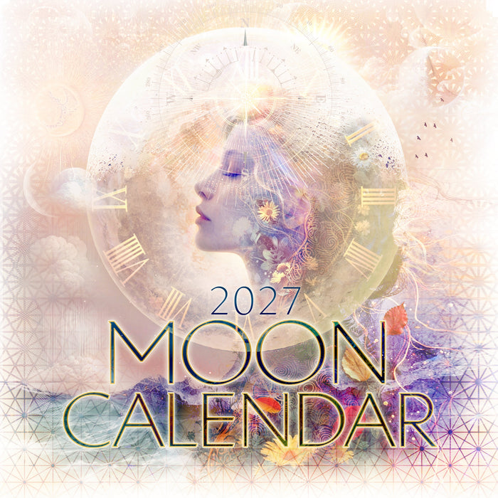 Moon 2027 Square Wall Calendar