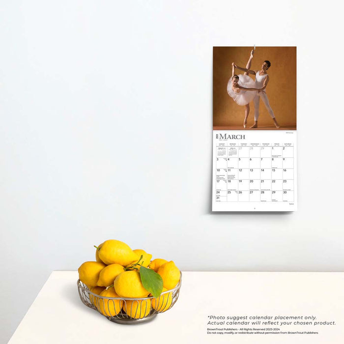 2024 Ballet Mini Wall Calendar