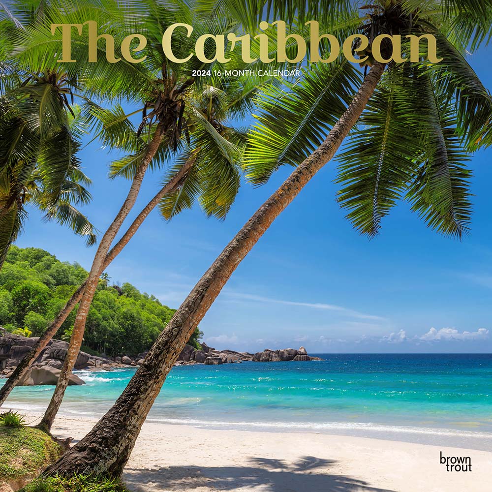 2024 The Caribbean Wall Calendar Calendar Club   9781975462154 1200x1200 