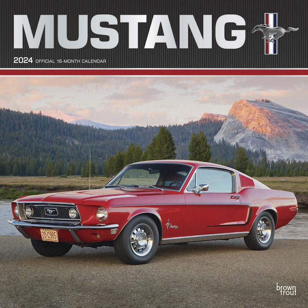 2024 Mustang Wall Calendar — Calendar Club