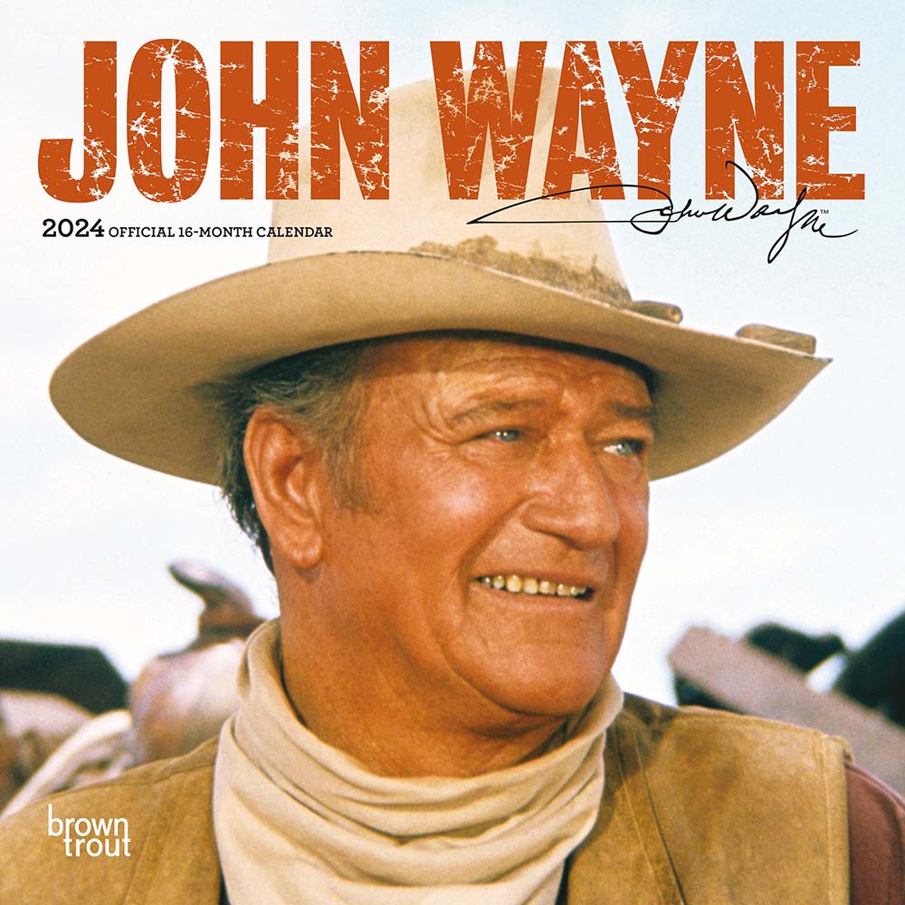 2024 John Wayne Mini Wall Calendar — Calendar Club