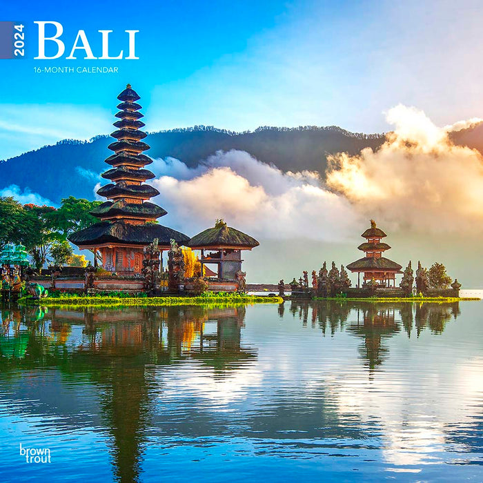 2024 Bali Wall Calendar