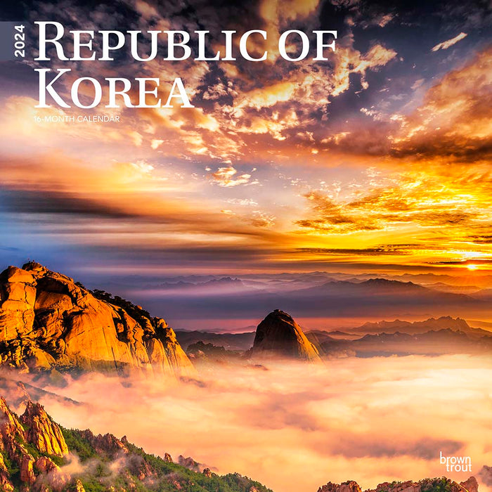 2024 Republic of Korea Wall Calendar (Online Exclusive)
