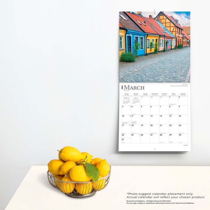 2024 Sweden Wall Calendar (Online Exclusive)