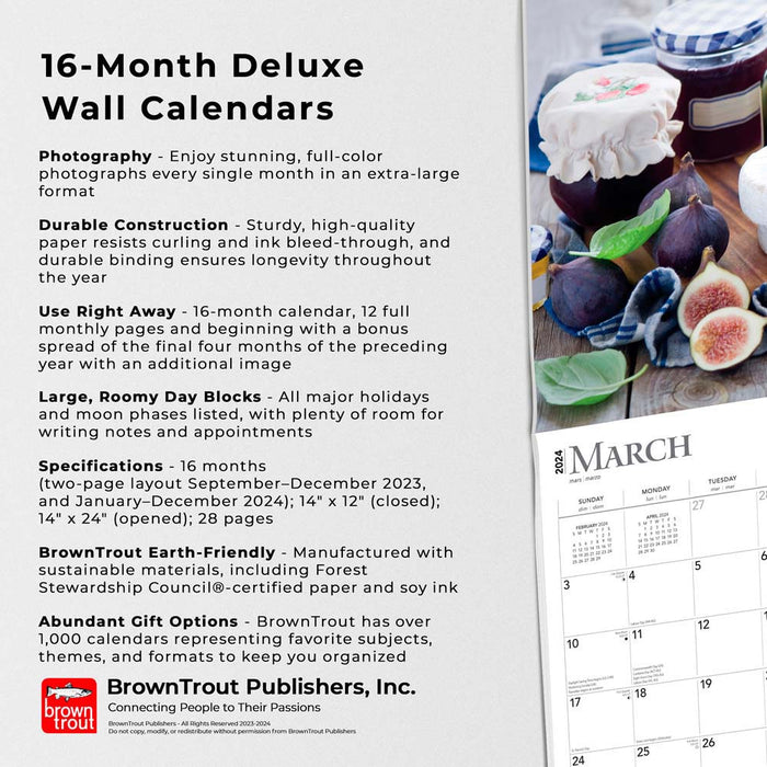2024 Kitchen Large Wall Calendar