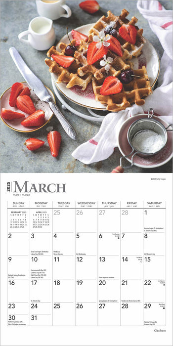 2025 Kitchen Mini Wall Calendar by  BrownTrout Publishers Inc from Calendar Club