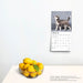 2025 Siberian Husky Puppies Mini Wall Calendar by  BrownTrout Publishers Inc from Calendar Club