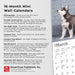 2025 Siberian Husky Puppies Mini Wall Calendar by  BrownTrout Publishers Inc from Calendar Club