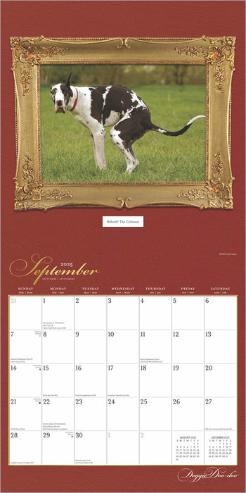 2025 Doggie Doo Doo Wall Calendar by  BrownTrout Publishers Inc from Calendar Club