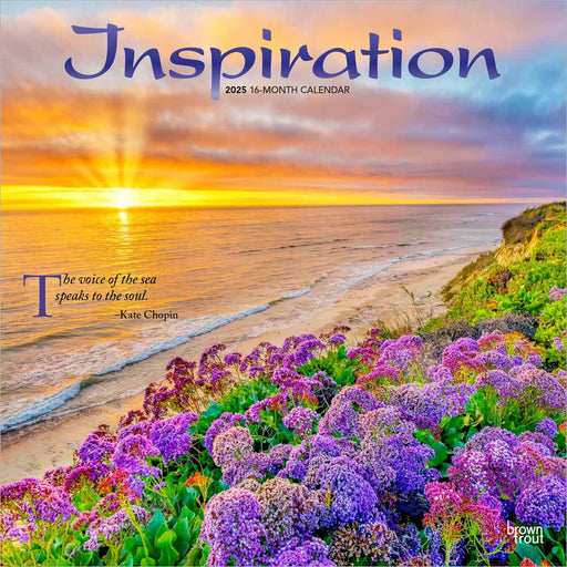 2025 Inspiration Wall Calendar by  BrownTrout Publishers Inc from Calendar Club