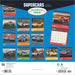 2025 Supercars Wall Calendar by  BrownTrout Publishers Inc from Calendar Club