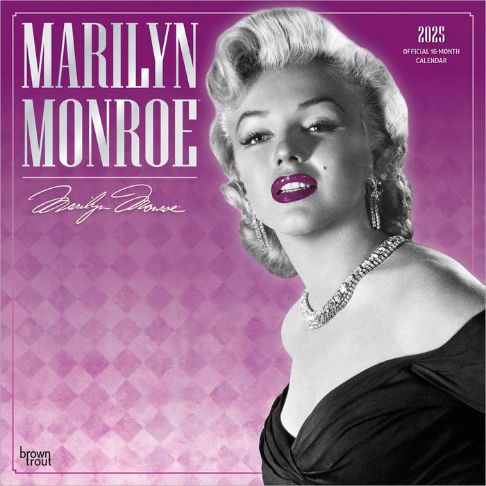 Calendar Club 2025 Marilyn Monroe Wall Calendar calendar-club-2025-marilyn-monroe-wall-calendar