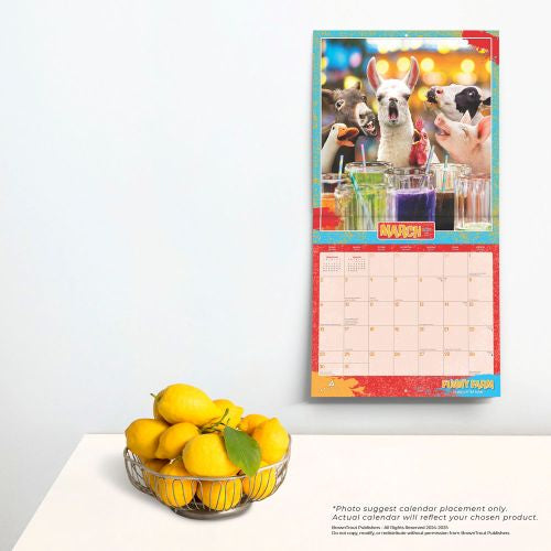 2025 Avanti Funny Farm Wall Calendar by  BrownTrout Publishers Inc from Calendar Club