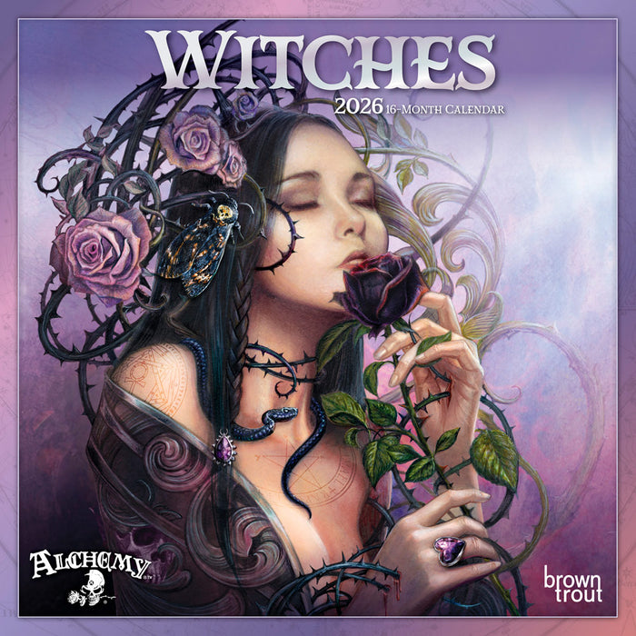 Alchemy Witches 2026 Mini Wall Calendar