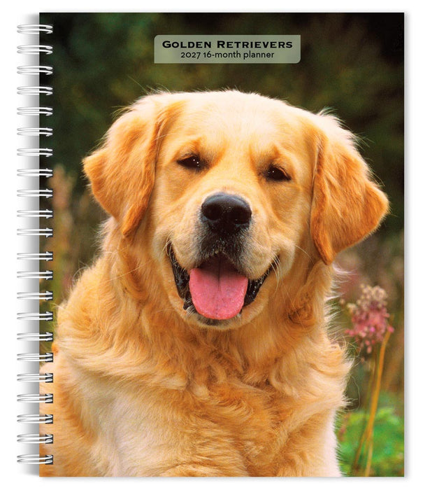 Golden Retrievers 2027 Weekly Diary