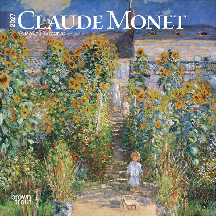 Monet Claude 2027 Mini Wall Calendar
