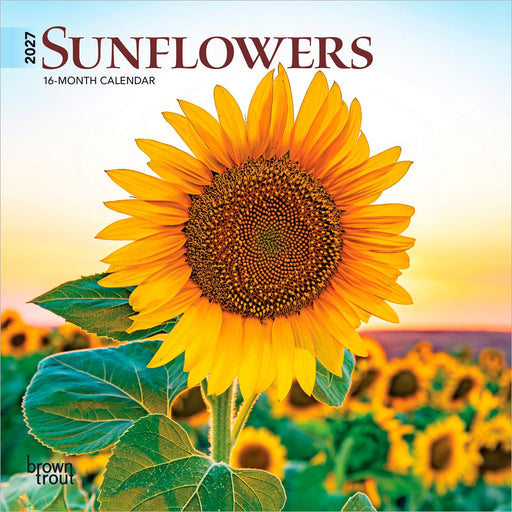 Sunflowers 2027 Mini Wall Calendar