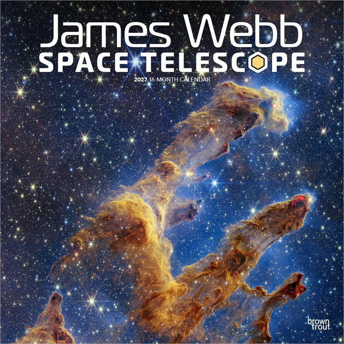 James Webb Space Telescope 2027 Square Wall Calendar