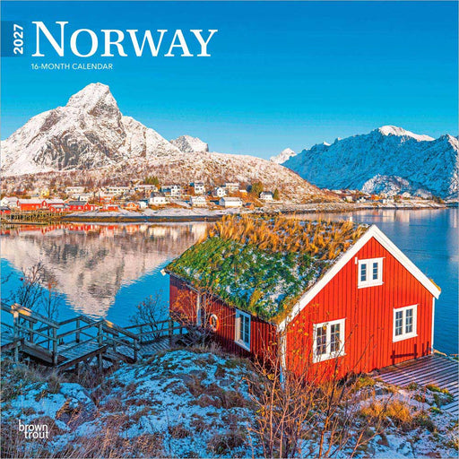 Norway 2027 Square Wall Calendar