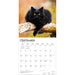 Black Cats 2027 Square Wall Calendar