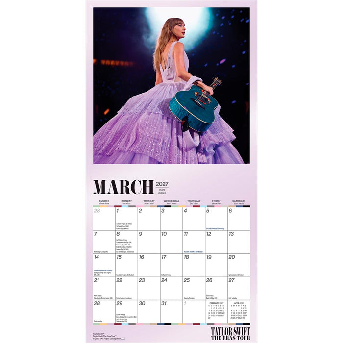 Taylor Swift 2027 Mini Wall Calendar