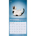 Yoga Cats 2027 Square Wall Calendar