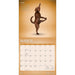 Yoga Dogs 2027 Square Wall Calendar