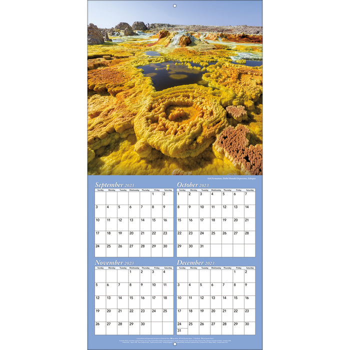 2024 Natures Wonders Wall Calendar