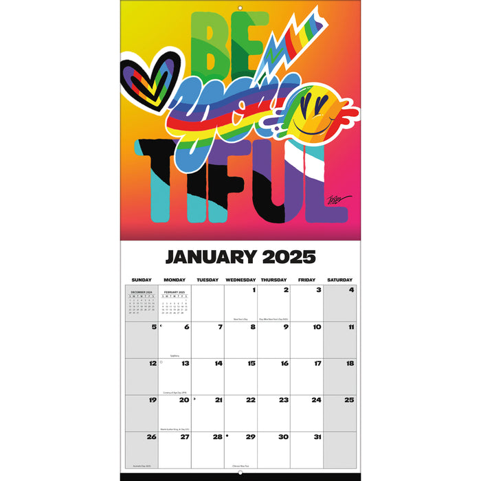2025 Let Your Light Shine Wall Calendar by  Turner Licensing from Calendar Club