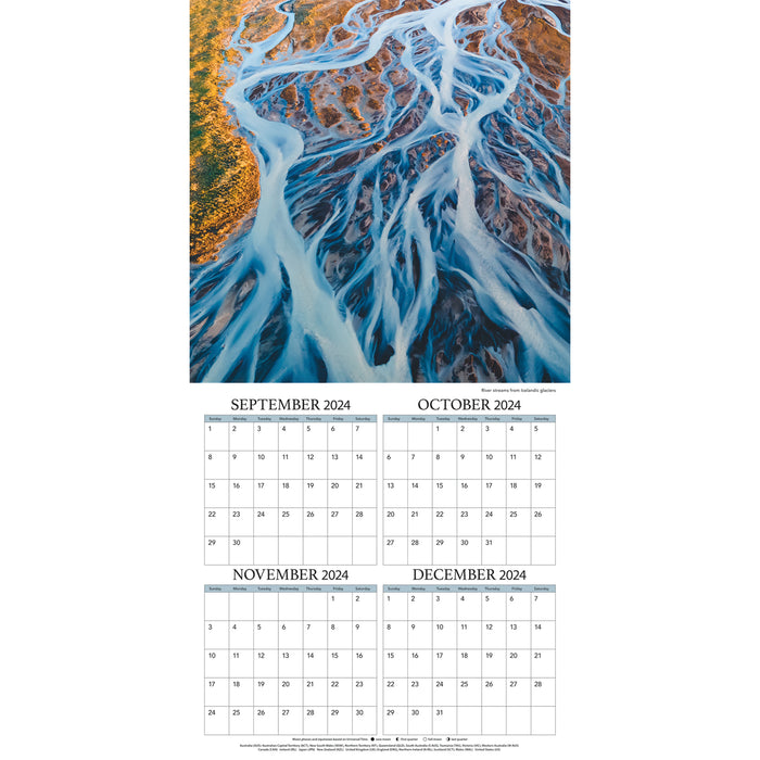 2025 Amazing Planet Wall Calendar