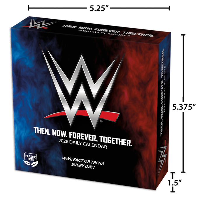 WWE Wrestling 2026 Page-A-Day Calendar