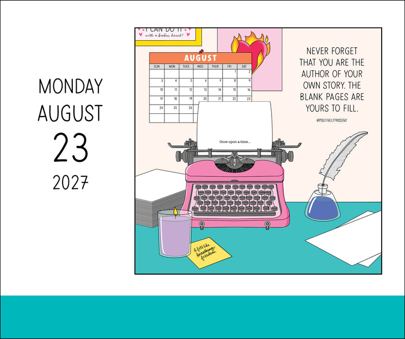 Positively Present 2027 Page-A-Day Calendar