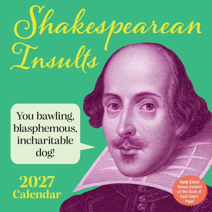 Shakespearean Insults 2027 Page-A-Day Calendar