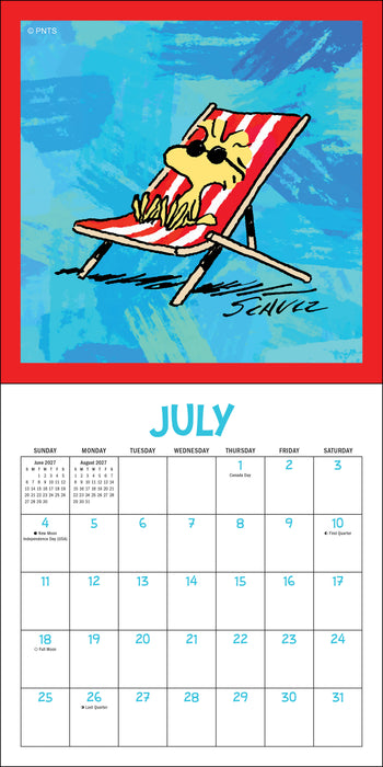 Peanuts Snoopygrams 2027 Mini Wall Calendar