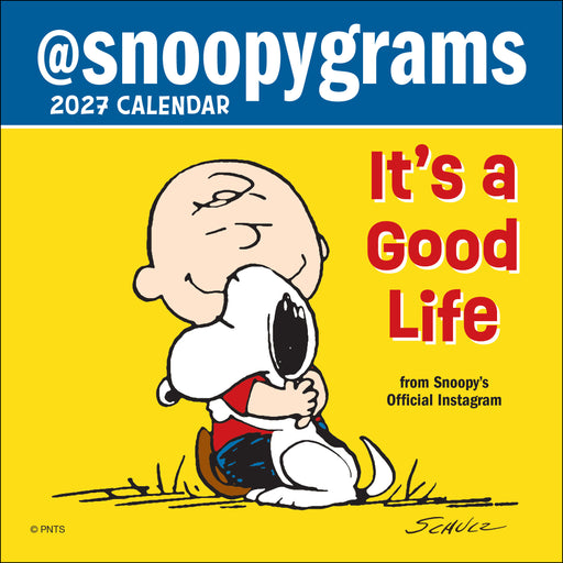 Peanuts Snoopygrams 2027 Mini Wall Calendar