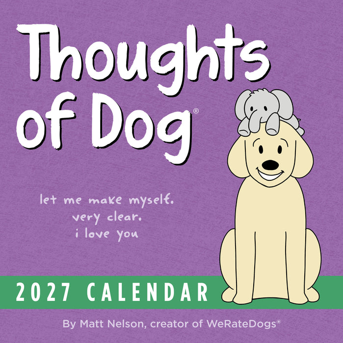 Thoughts of Dog 2027 Page-A-Day Calendar
