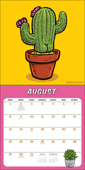Butts on Things 2027 Square Wall Calendar