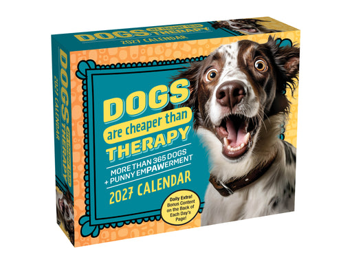 Dogs are Cheaper Than Therapy 2027 Page-A-Day Calendar