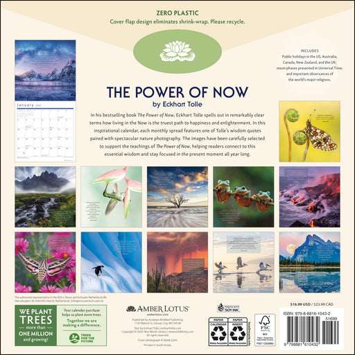 Power of Now 2027 Square Wall Calendar (Online Exclusive)