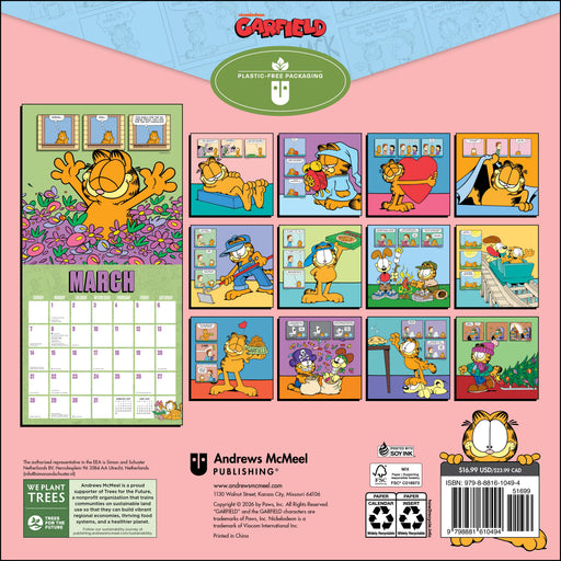 Garfield 2027 Square Wall Calendar