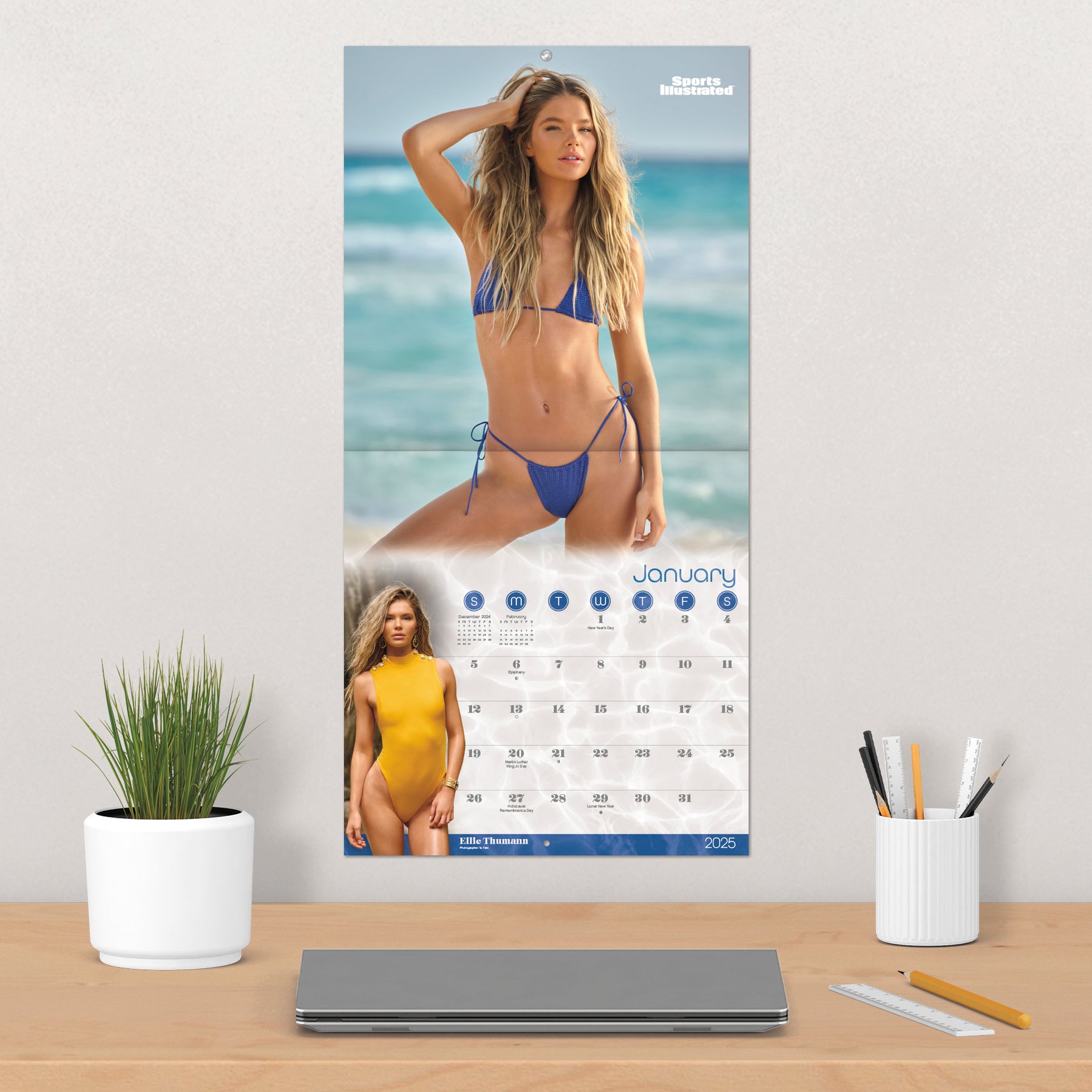 2025 Swimsuit Wall Calendar