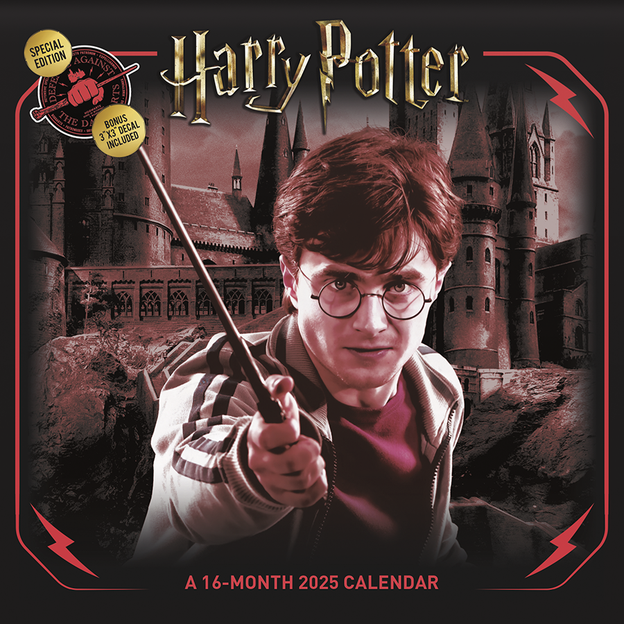 Calendar Club 2025 Harry Potter Wall Calendar